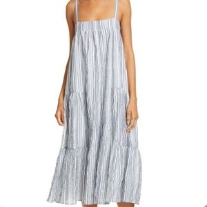 JENNI KAYNE: SLEEVELESS STRIPPED DRESS